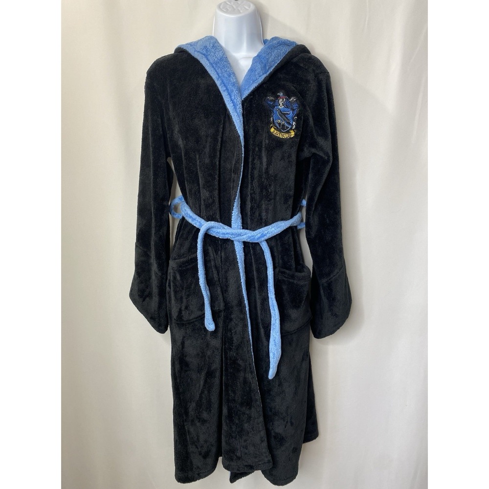 Harry Potter Ravenclaw House Robe Unisex Size Large Soft Warm Wizard Hat Hood
